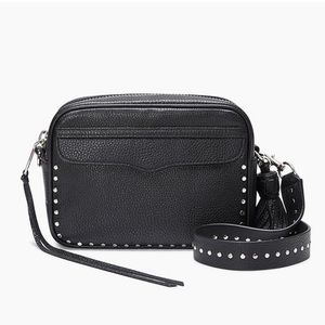 Rebecca Minkoff | Black Studded Bryn Camera Bag